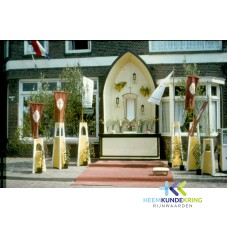 Processie Lobith Altaar Rientjes Coll. G.B.Janssen